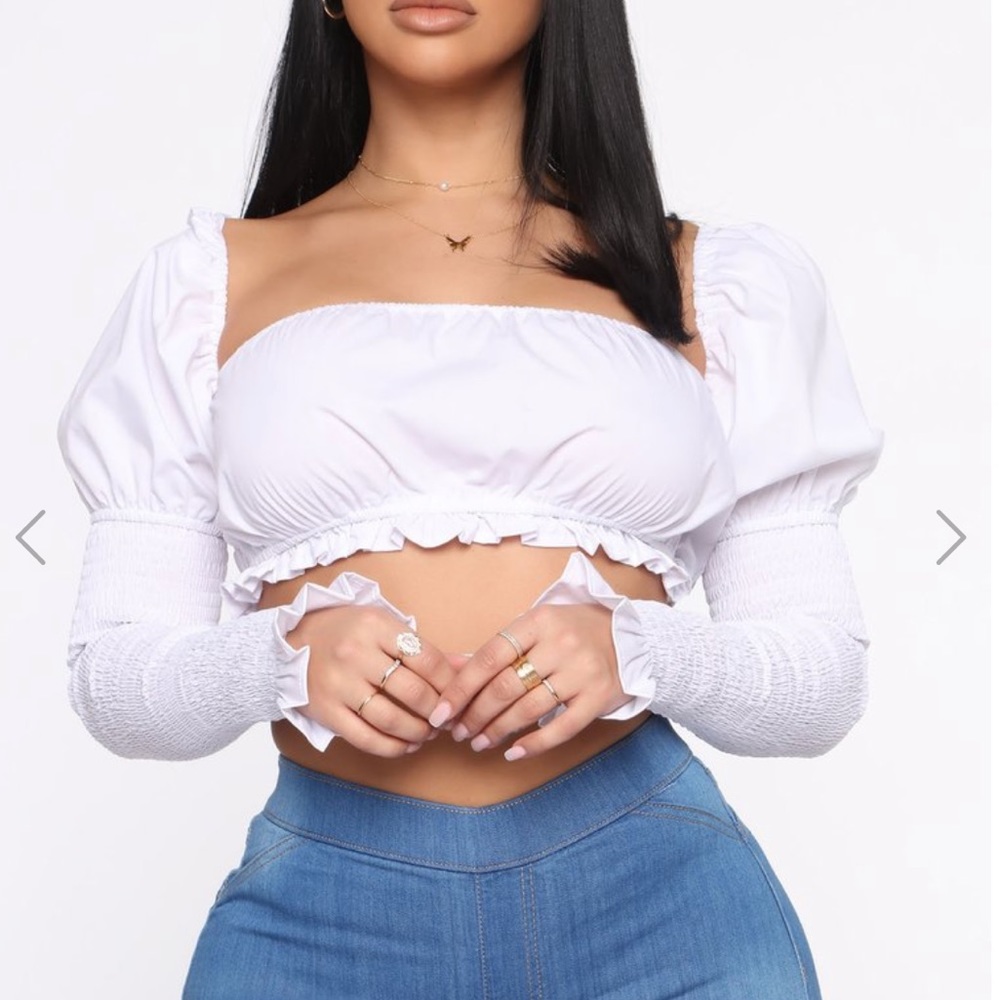 Be there soon crop top